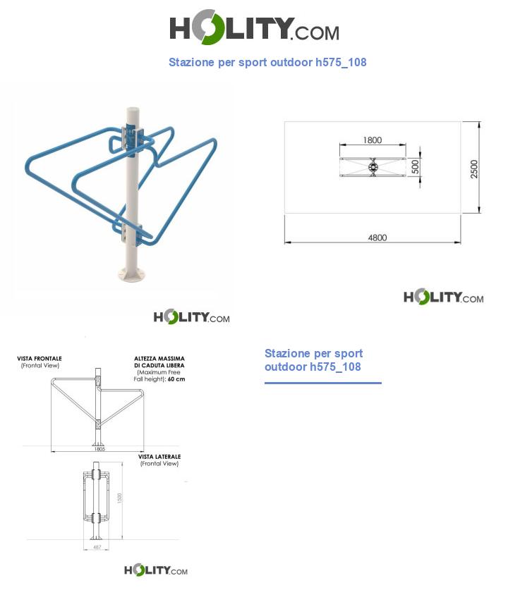 Stazione per sport outdoor h575_108