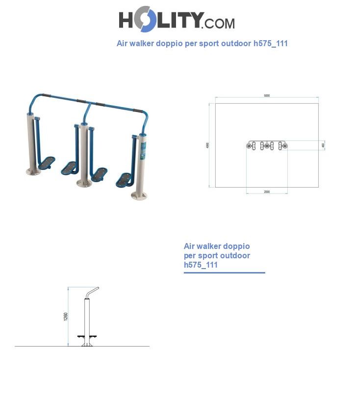 Air walker doppio per sport outdoor h575_111