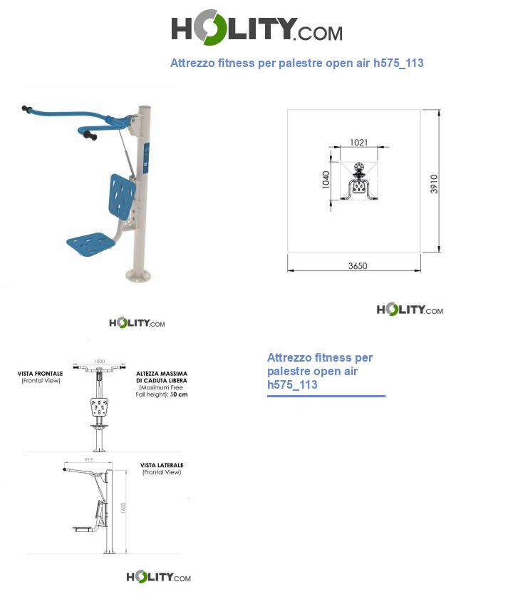 Attrezzo fitness per palestre open air h575_113