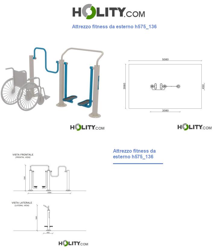 Attrezzo fitness da esterno h575_136