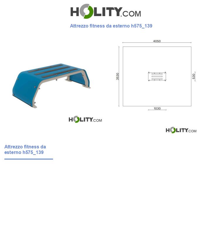 Attrezzo fitness da esterno h575_139