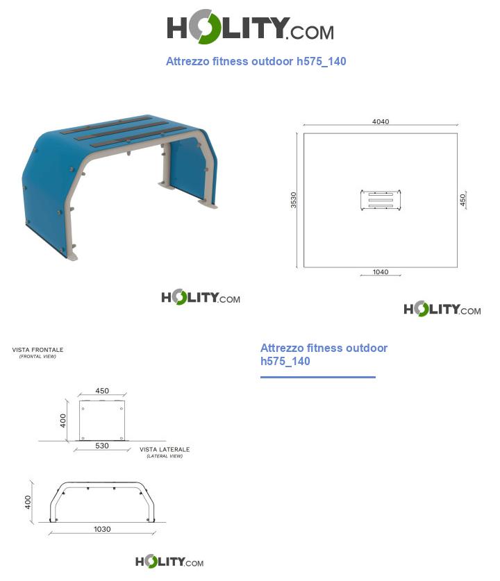 Attrezzo fitness outdoor h575_140