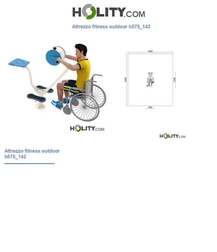 Attrezzo fitness outdoor h575_142