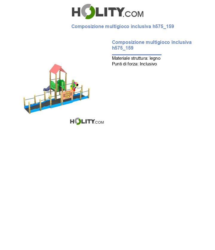 Composizione multigioco inclusiva h575_159