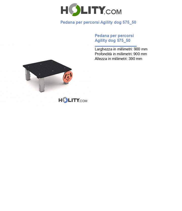 Pedana per percorsi Agility dog 575_50
