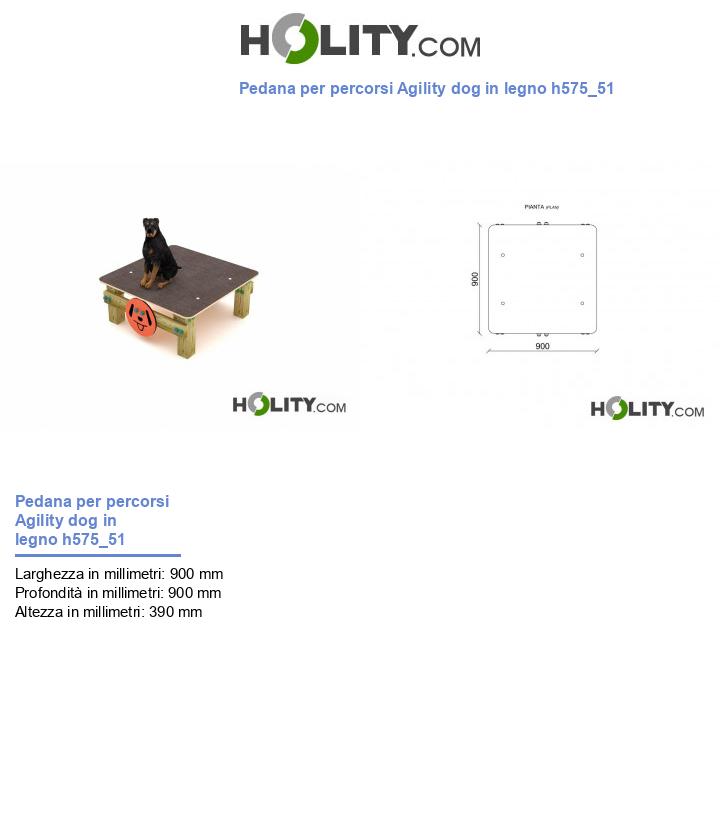 Pedana per percorsi Agility dog in legno h575_51