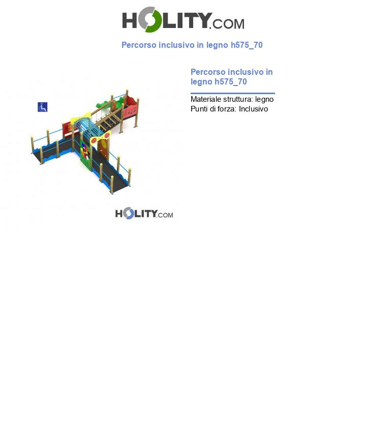 Percorso inclusivo in legno h575_70