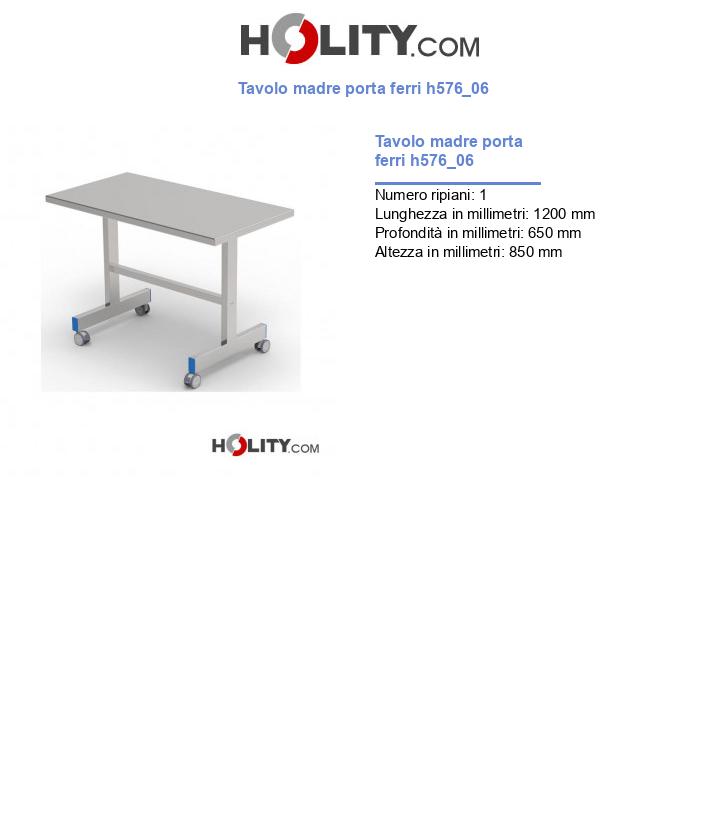 Tavolo madre porta ferri h576_06