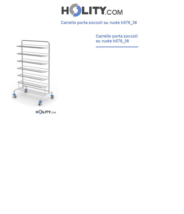 Carrello porta zoccoli su ruote h576_36