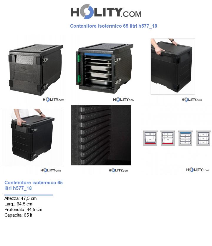 Contenitore isotermico 65 litri h577_18
