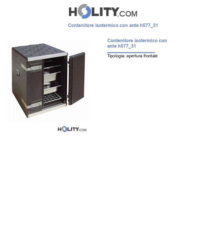 Contenitore isotermico con ante h577_31