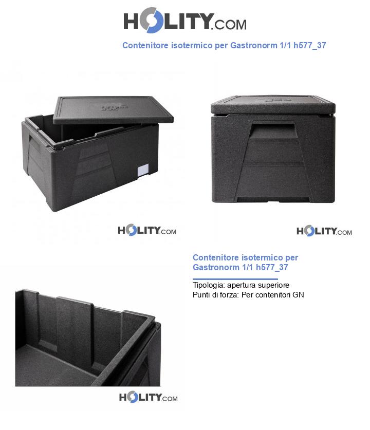 Contenitore isotermico per Gastronorm 1/1 h577_37