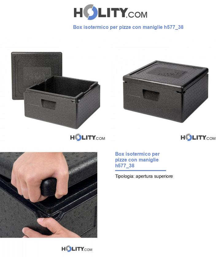 Box isotermico per pizze con maniglie h577_38