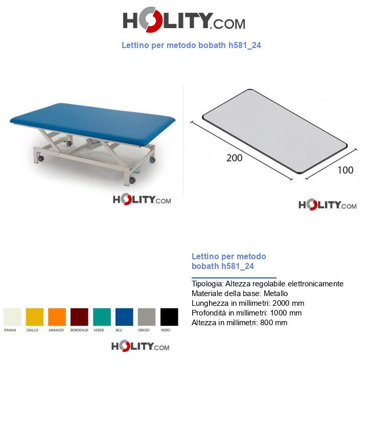 Lettino per metodo bobath h581_24