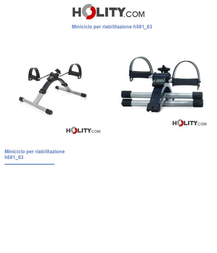 Miniciclo per riabilitazione h581_63