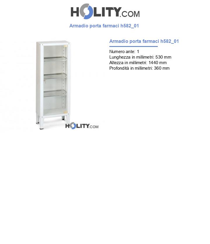 Armadio porta farmaci h582_01