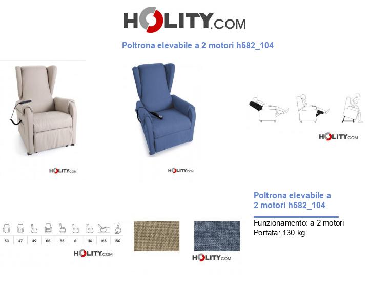 Poltrona elevabile a 2 motori h582_104