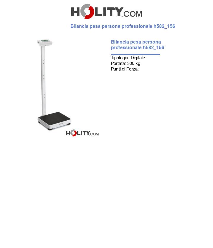 Bilancia pesa persona professionale h582_156