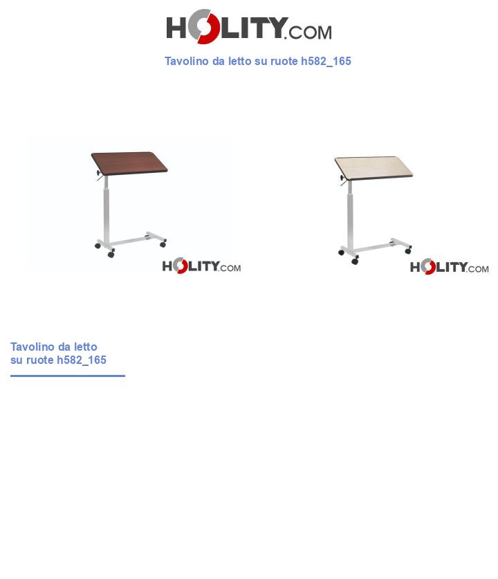 Tavolino da letto su ruote h582_165