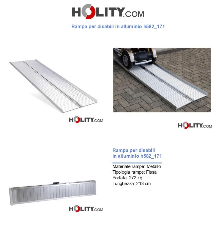 Rampa per disabili in alluminio h582_171