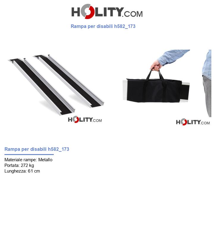 Rampa per disabili h582_173