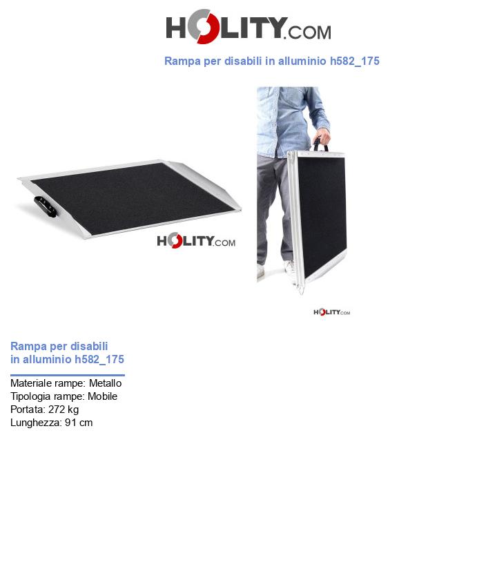 Rampa per disabili in alluminio h582_175