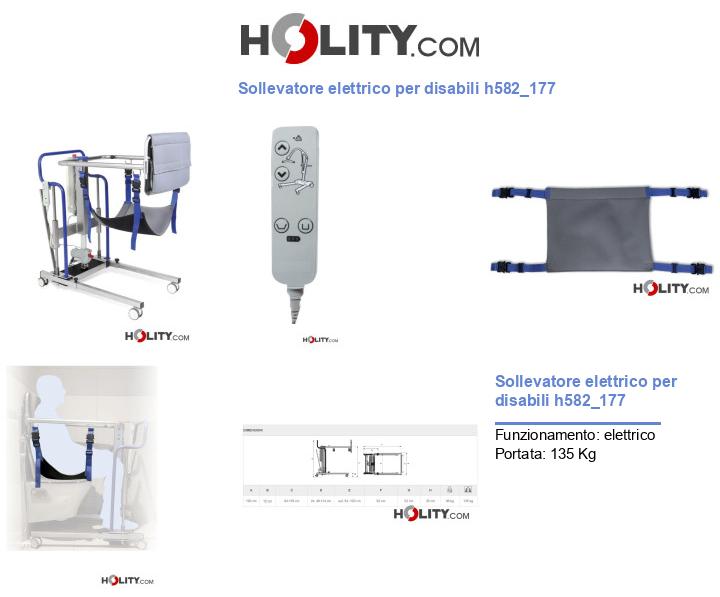 Sollevatore elettrico per disabili h582_177