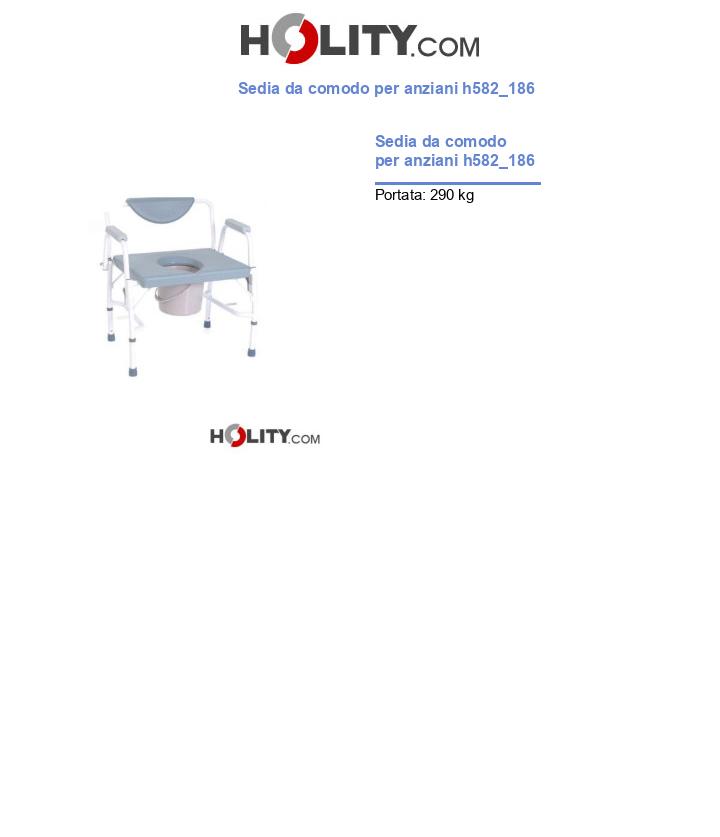 Sedia da comodo per anziani h582_186
