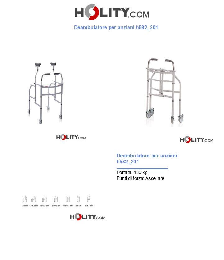 Deambulatore per anziani h582_201