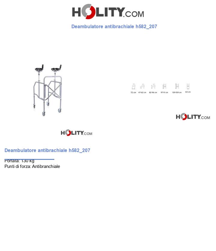 Deambulatore antibrachiale h582_207