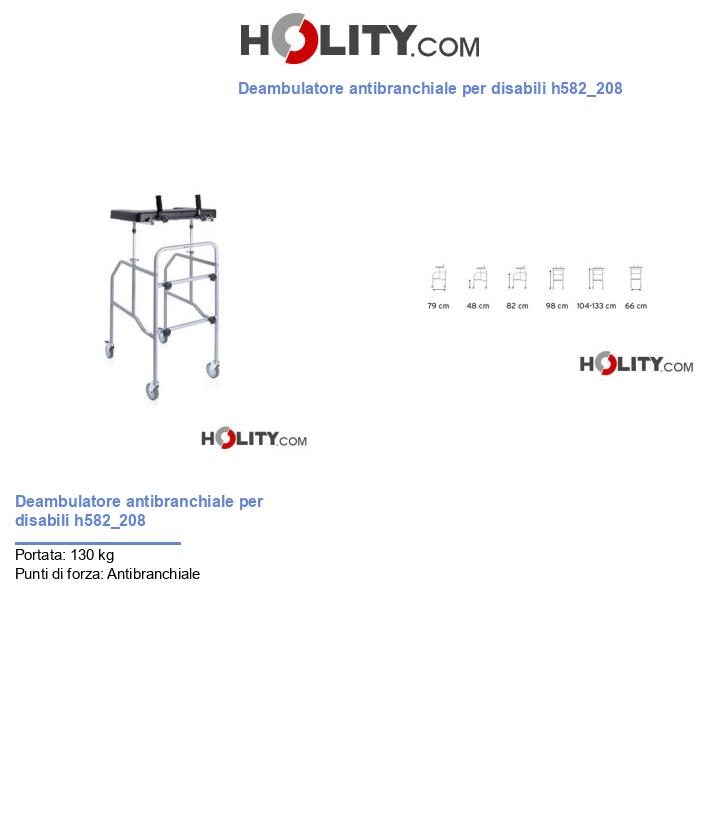 Deambulatore antibranchiale per disabili h582_208