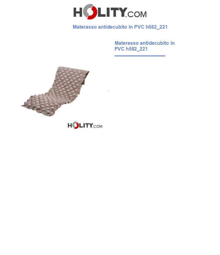 Materasso antidecubito in PVC h582_221