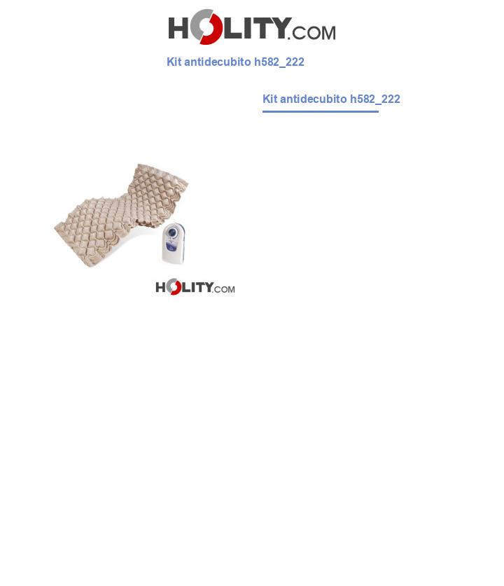 Kit antidecubito h582_222