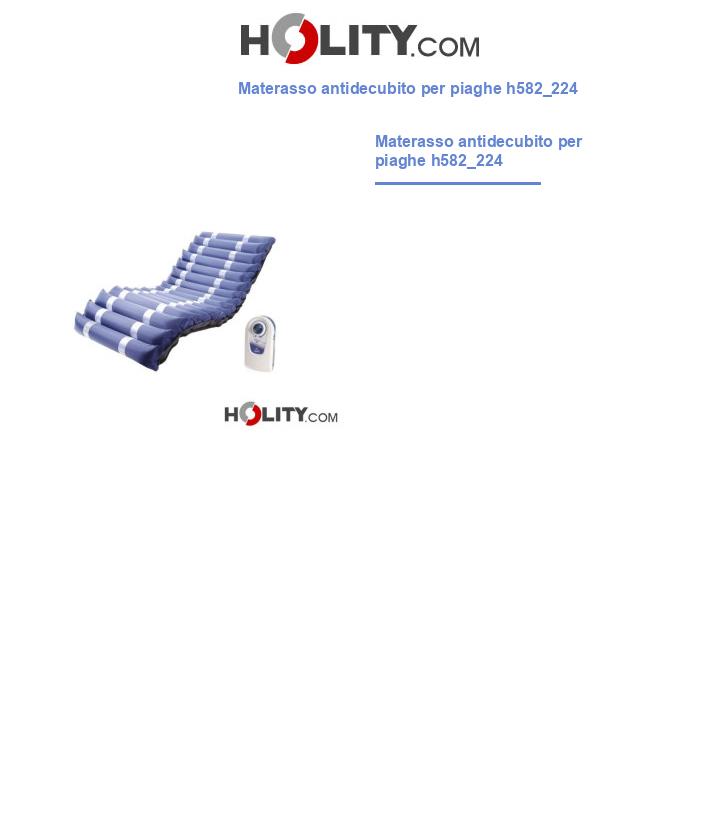Materasso antidecubito per piaghe h582_224