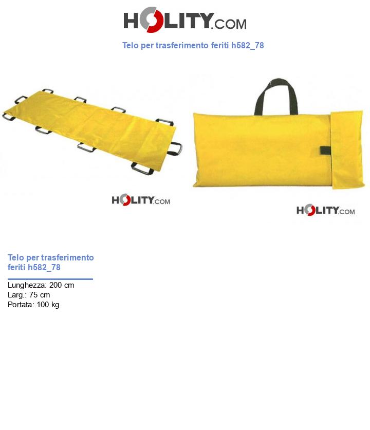 Telo per trasferimento feriti h582_78