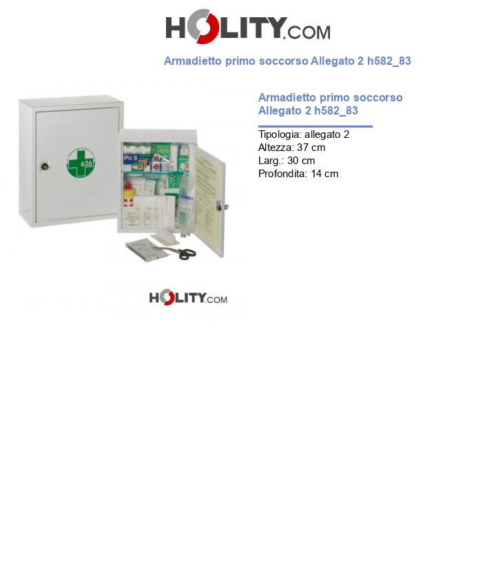 Armadietto primo soccorso Allegato 2 h582_83