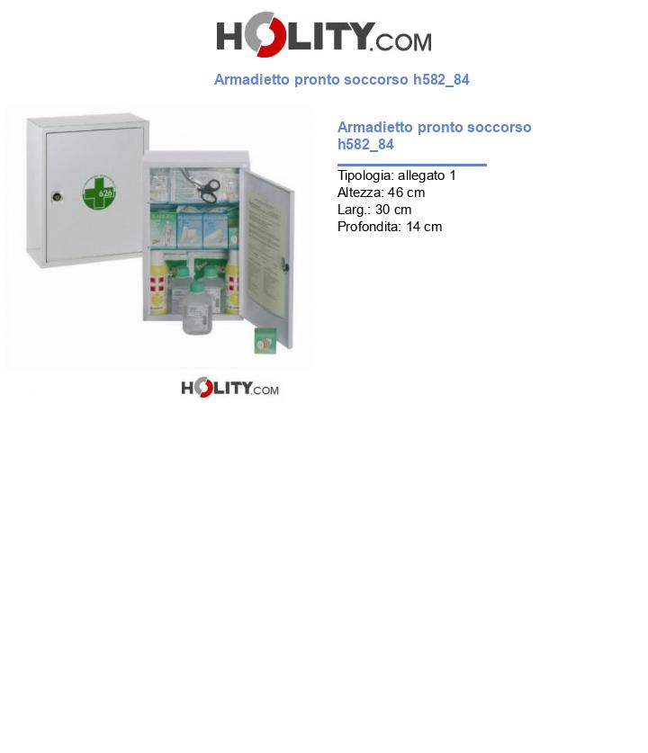 Armadietto pronto soccorso h582_84