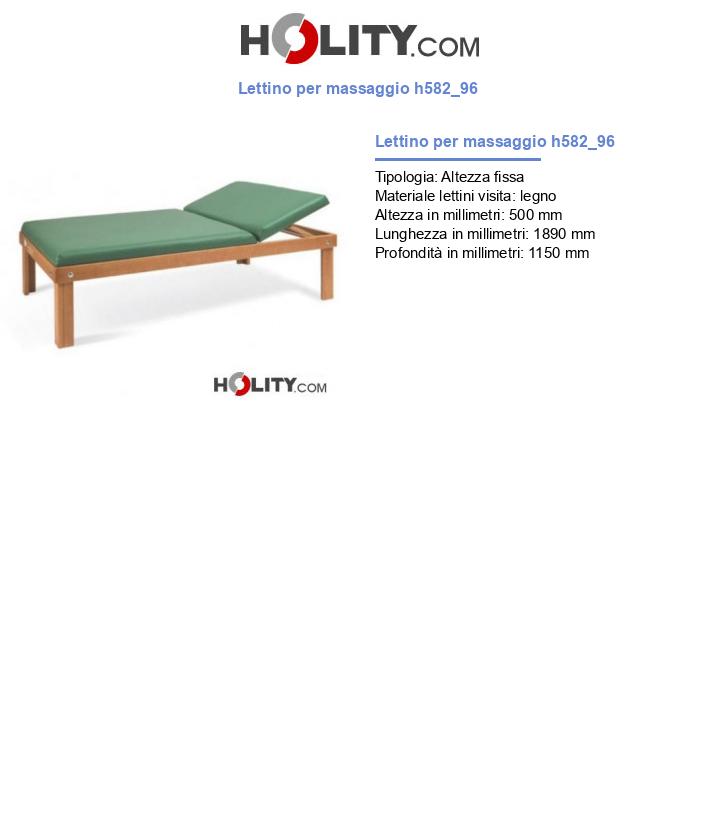 Lettino per massaggio h582_96