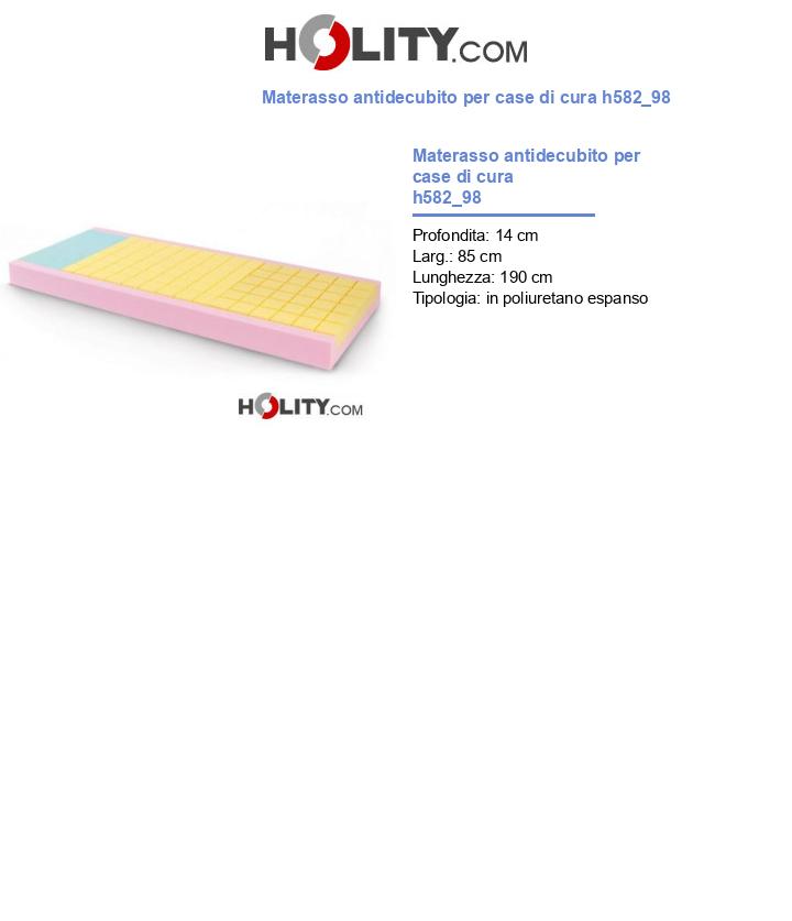 Materasso antidecubito per case di cura h582_98