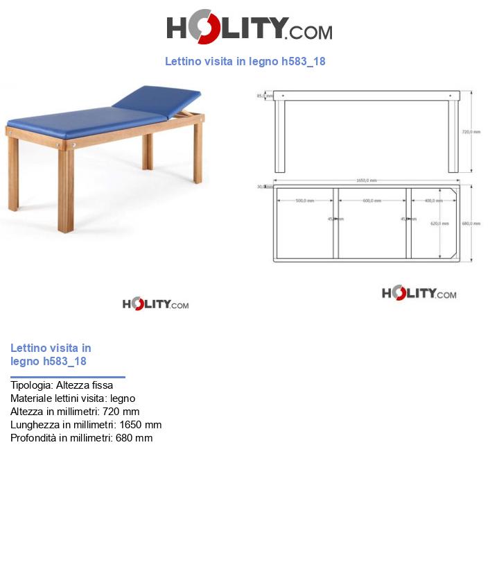 Lettino visita in legno h583_18