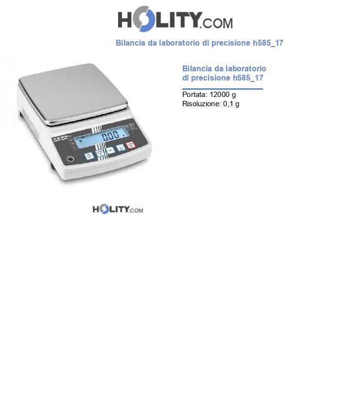 Bilancia da laboratorio di precisione h585_17