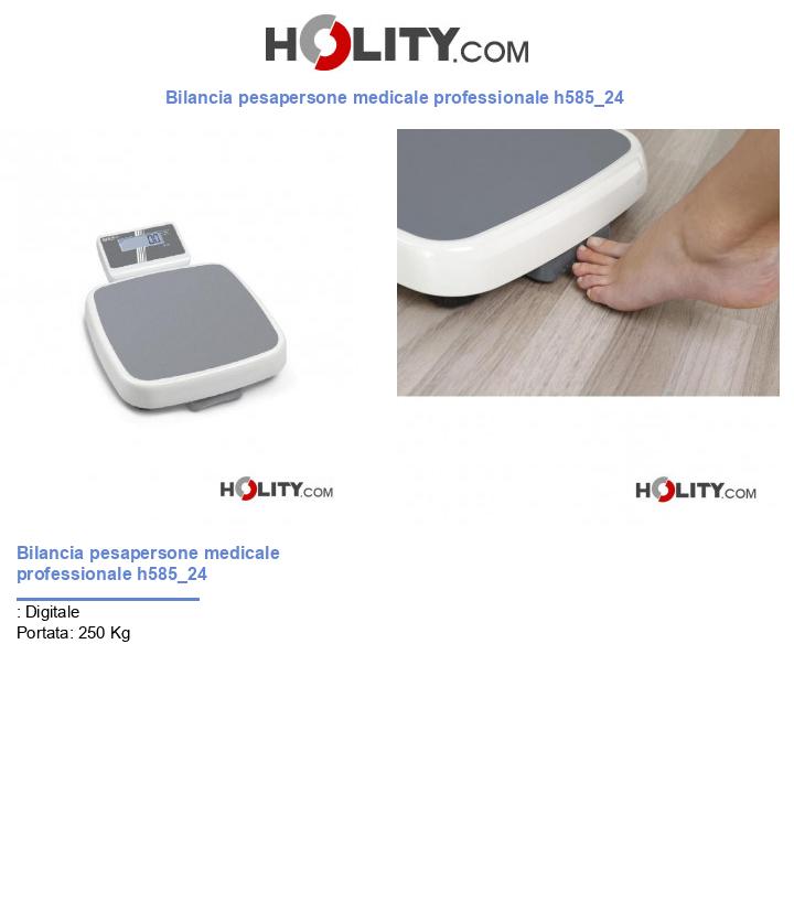Bilancia pesapersone medicale professionale h585_24