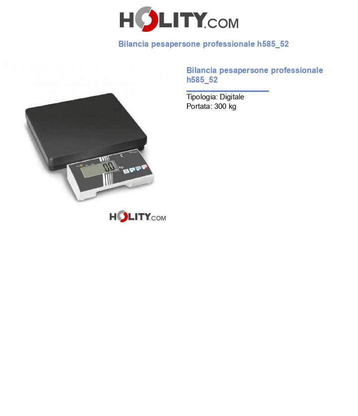 Bilancia pesapersone professionale h585_52