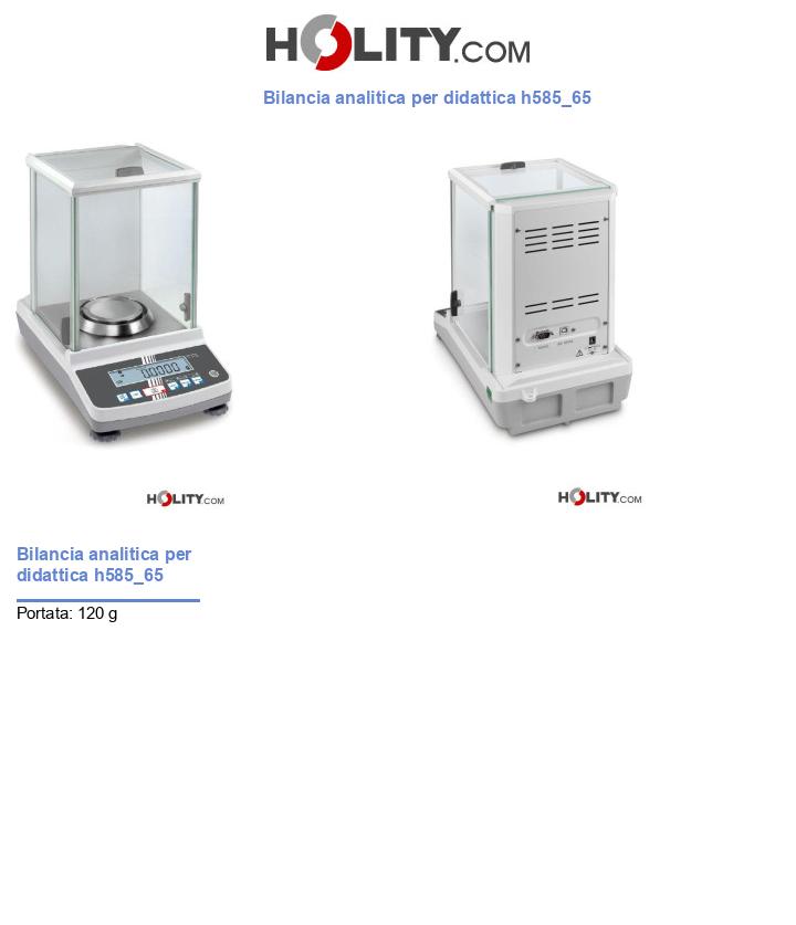 Bilancia analitica per didattica h585_65