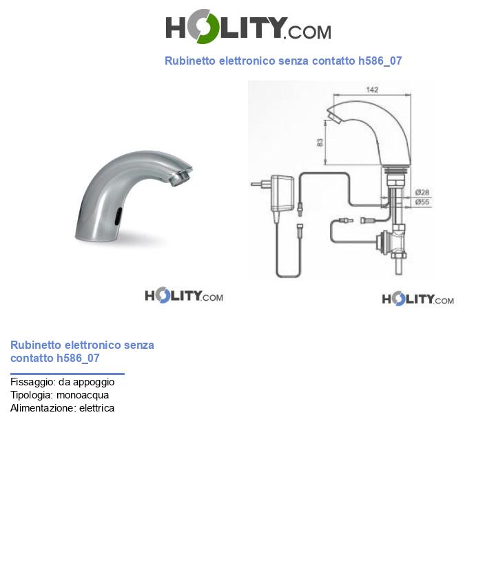 Rubinetto elettronico senza contatto h586_07