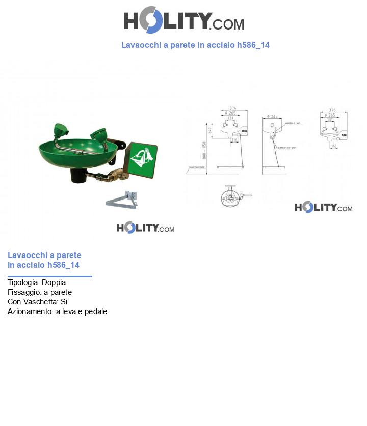 Lavaocchi a parete in acciaio h586_14