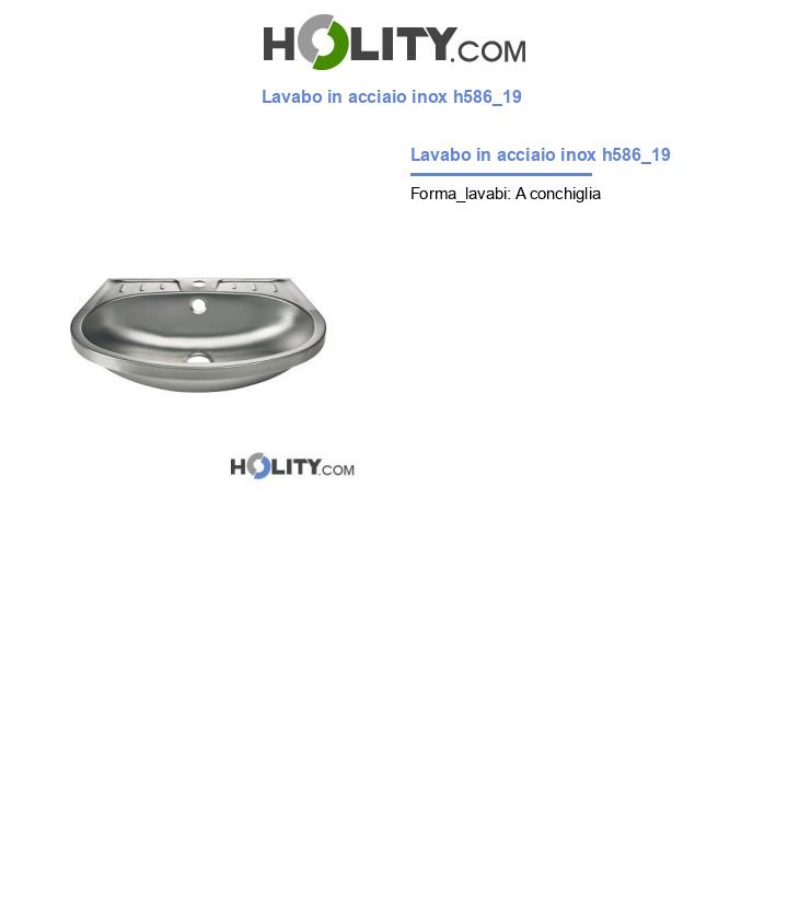 Lavabo in acciaio inox h586_19