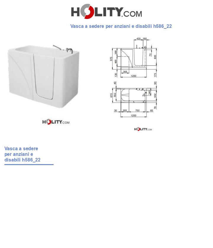 Vasca a sedere per anziani e disabili h586_22