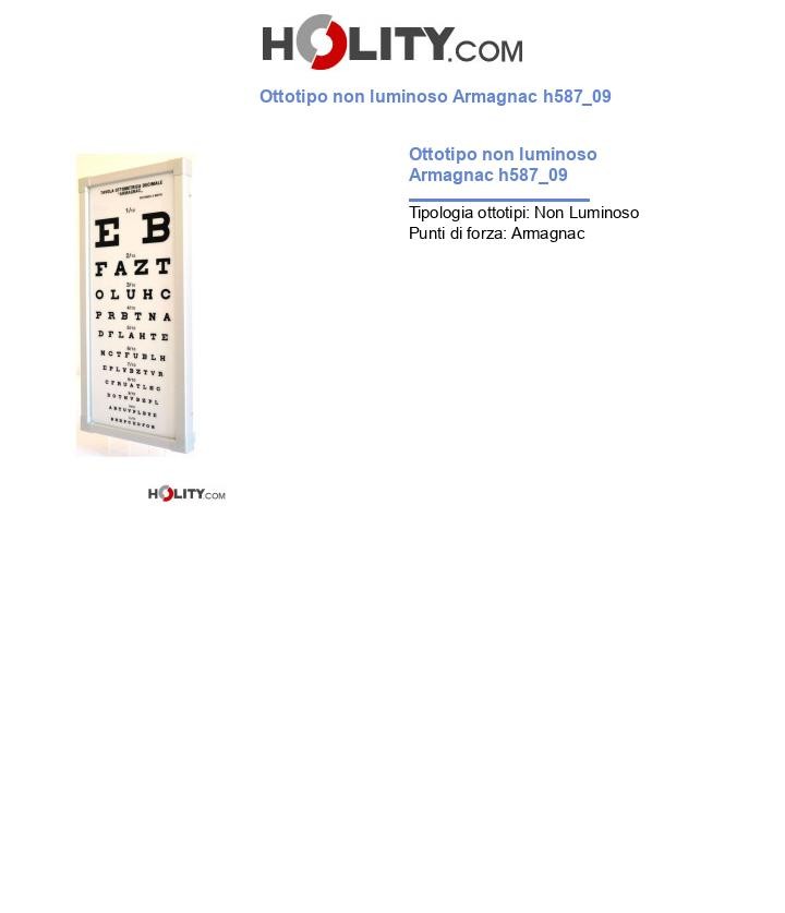Ottotipo non luminoso Armagnac h587_09