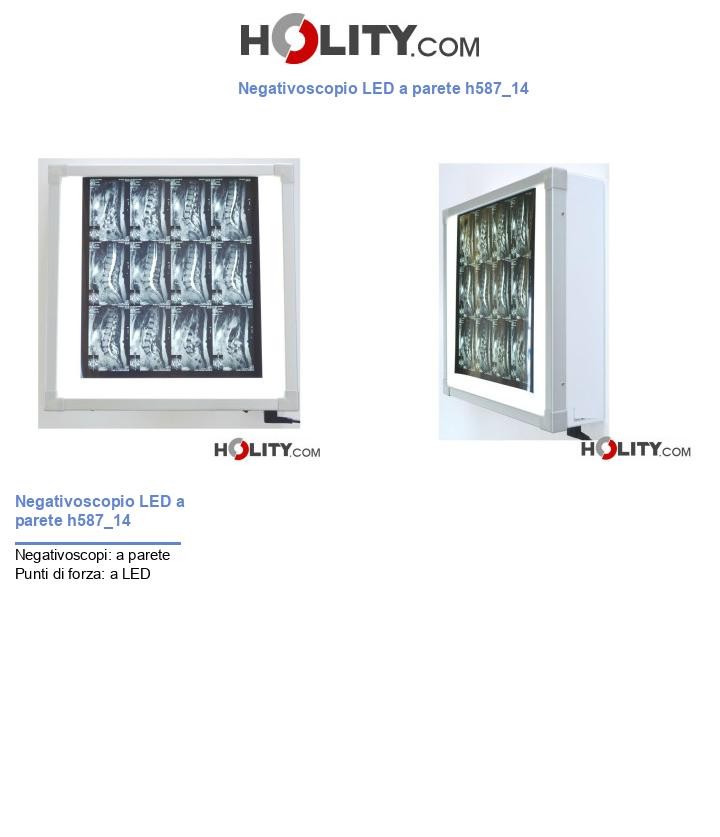 Negativoscopio LED a parete h587_14